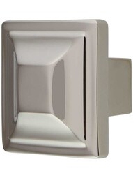 Menlo Park Cabinet Knob - 1 1/4"Square